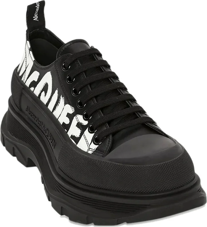 Tread Slick Lace Up "McQueen Graffiti Logo - Image 2