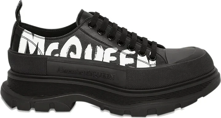 Tread Slick Lace Up "McQueen Graffiti Logo