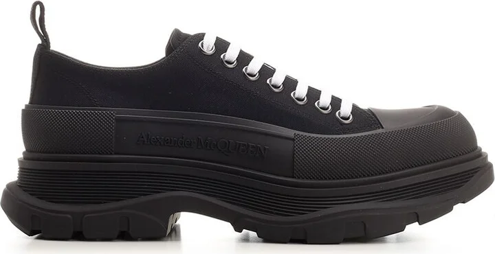 Tread Slick Lace-Up Shoes Black