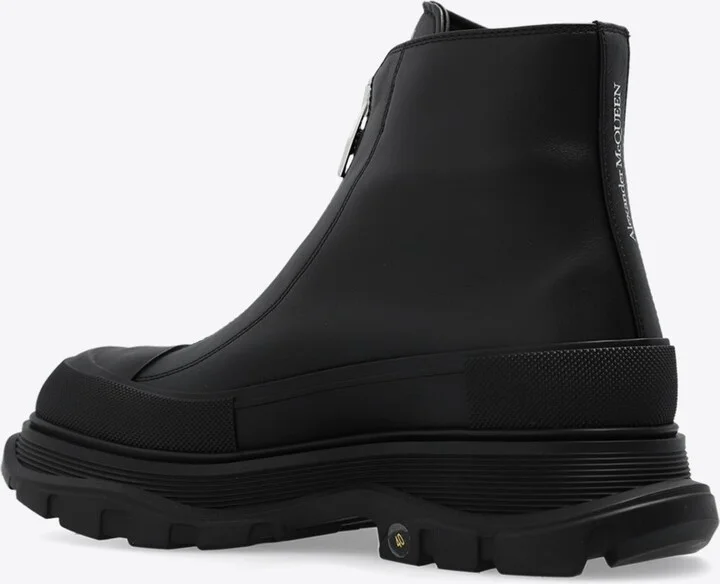 Tread Slick Leather Platform Boots - Image 2