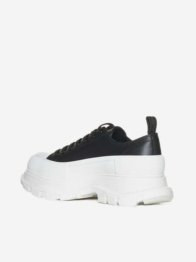 Tread Slick Leather Sneakers - Image 3