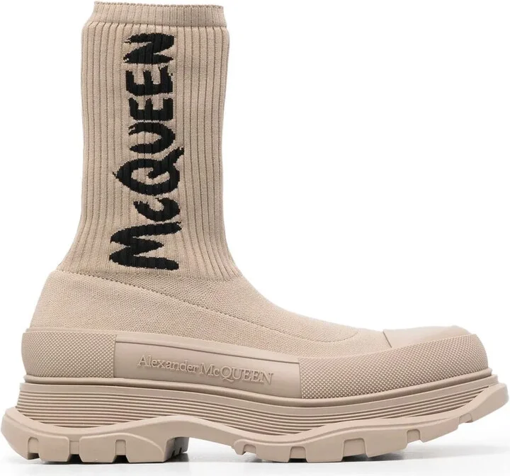 Tread sock-style boots