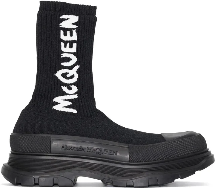 Tread sock-style boots
