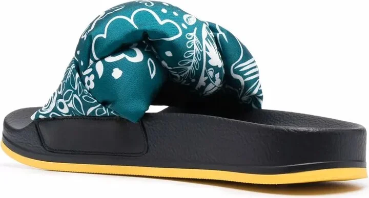 Treccia slide sandals - Image 3