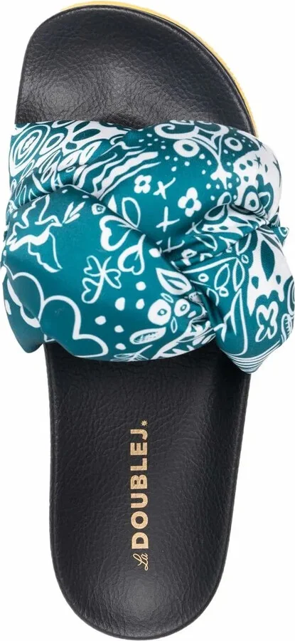 Treccia slide sandals - Image 4