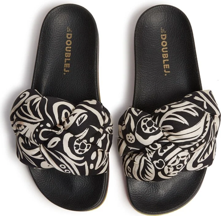 Treccia Slides Fauve Black - Image 3