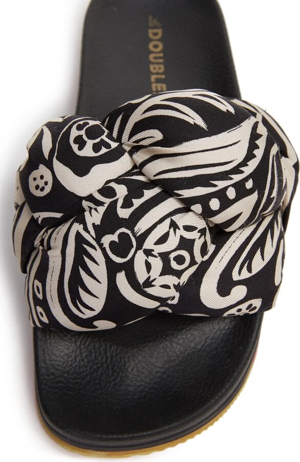 Treccia Slides Fauve Black - Image 4