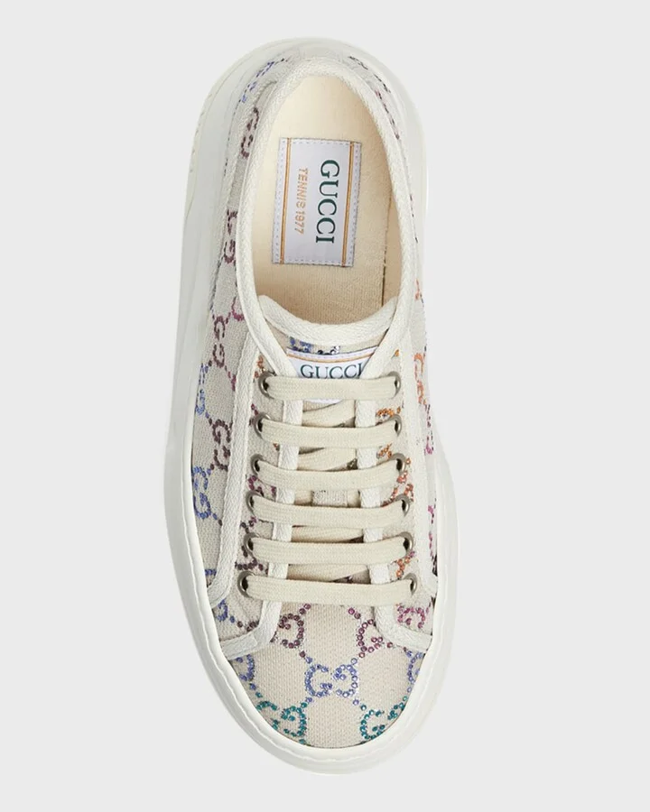 Treck Multicolor GG Platform Sneakers - Image 7