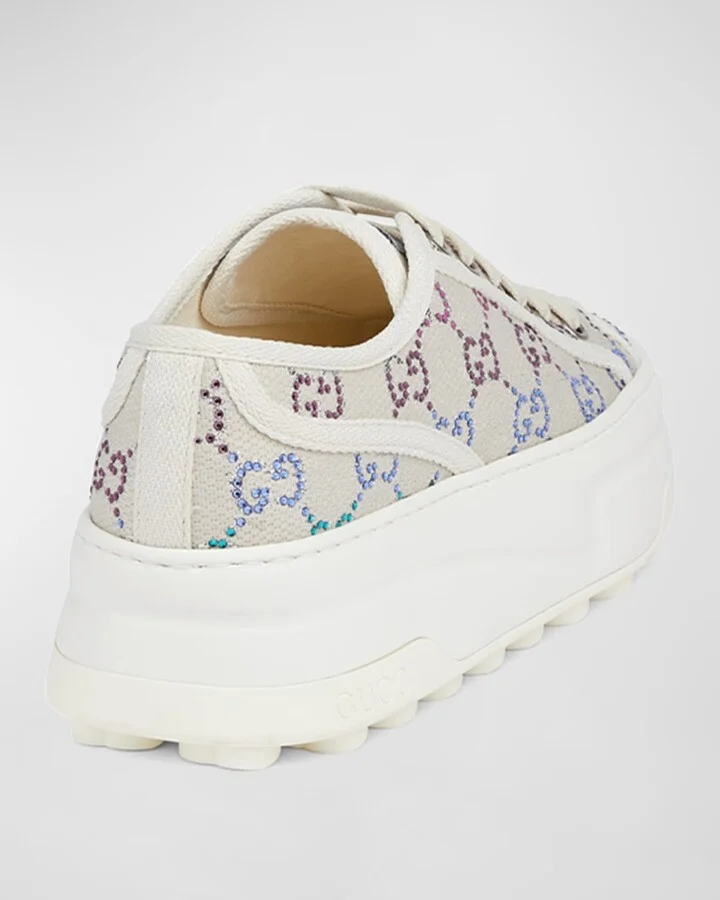 Treck Multicolor GG Platform Sneakers - Image 8
