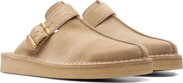 Trek "Taupe Interest" mules - Image 2