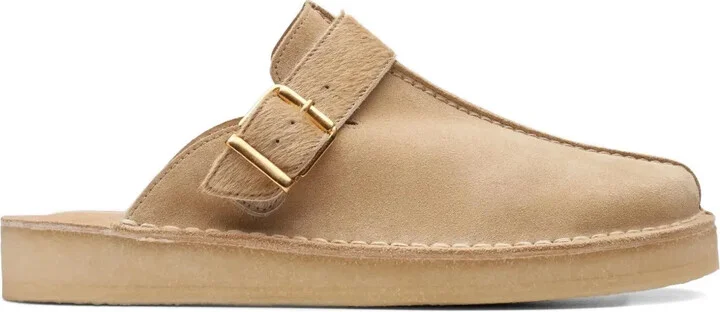 Trek "Taupe Interest" mules