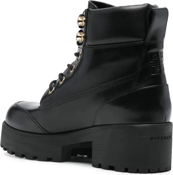 Trekker leather combat boots - Image 3