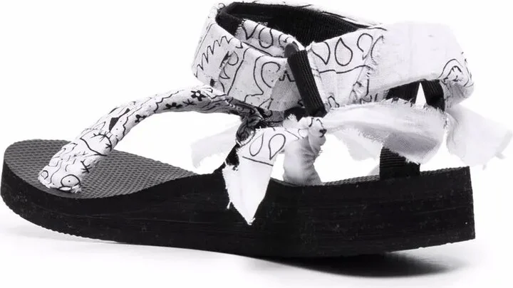 Trekky bandana-print sandals - Image 3