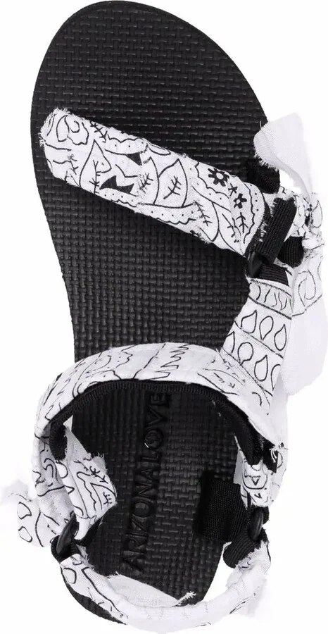 Trekky bandana-print sandals - Image 4