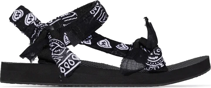 Trekky bandana-print sandals