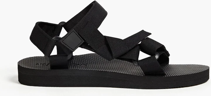 Trekky bow-embellished grosgrain sandals