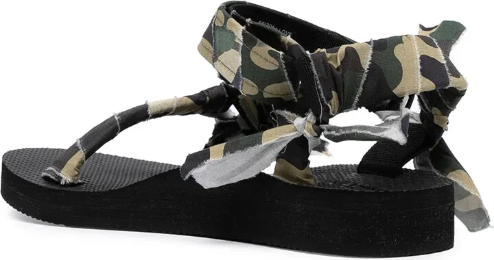 Trekky camouflage-print sandals - Image 3