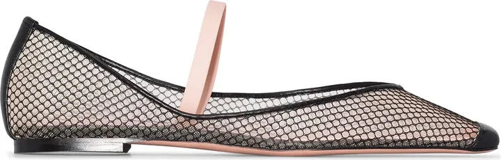 Tremaine mesh ballerina shoes