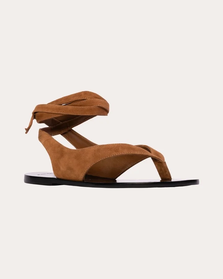 Tres Suede Gladiator Sandal - Image 3