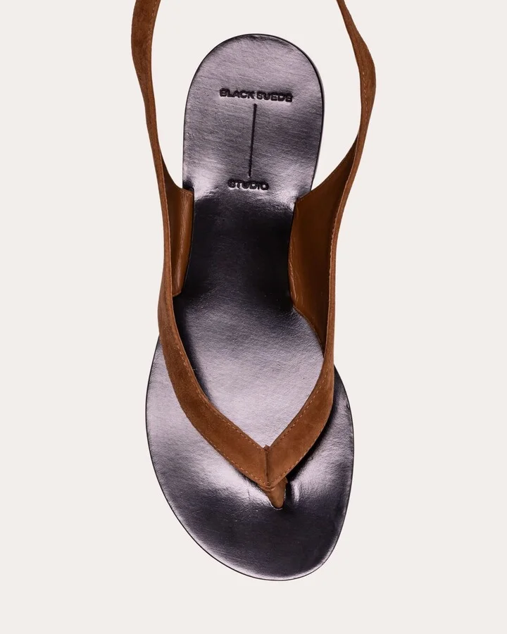 Tres Suede Gladiator Sandal - Image 4