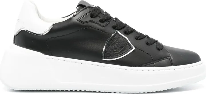 Tres Temple leather sneakers