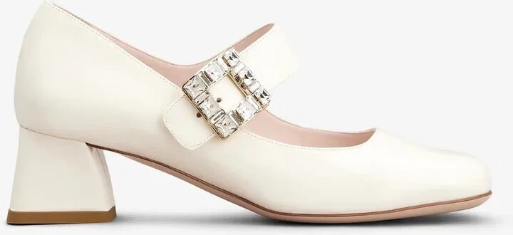 Très Vivier 45 Rhinestone-Embellished Pumps