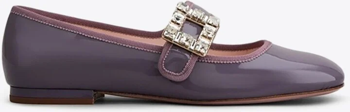 Très Vivier Patent Leather Ballet Flats