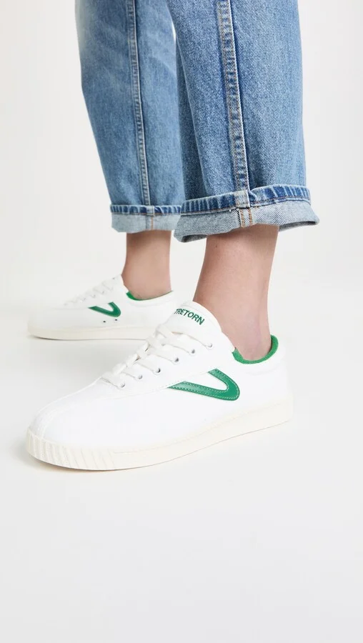 Tretorn Canvas Sneakers - Image 5