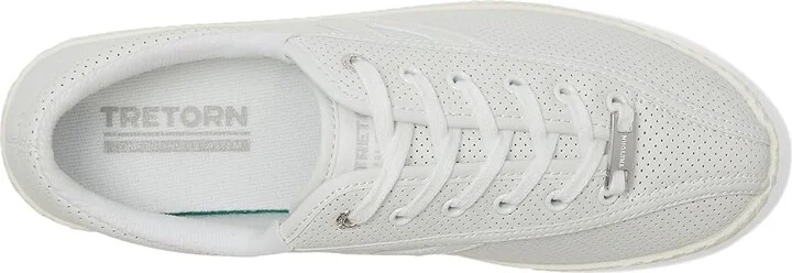 Tretorn Nylite Plus Can Women's Shoes White : 8 B - Medium, Canvas - Image 2