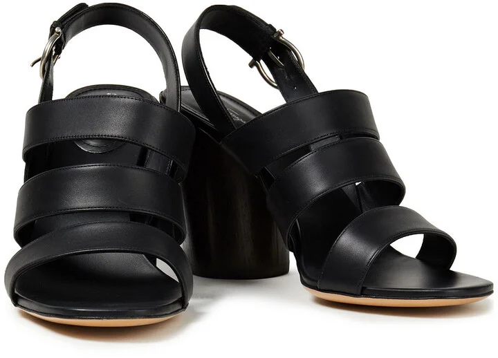 Trezze 85 leather slingback sandals - Image 2