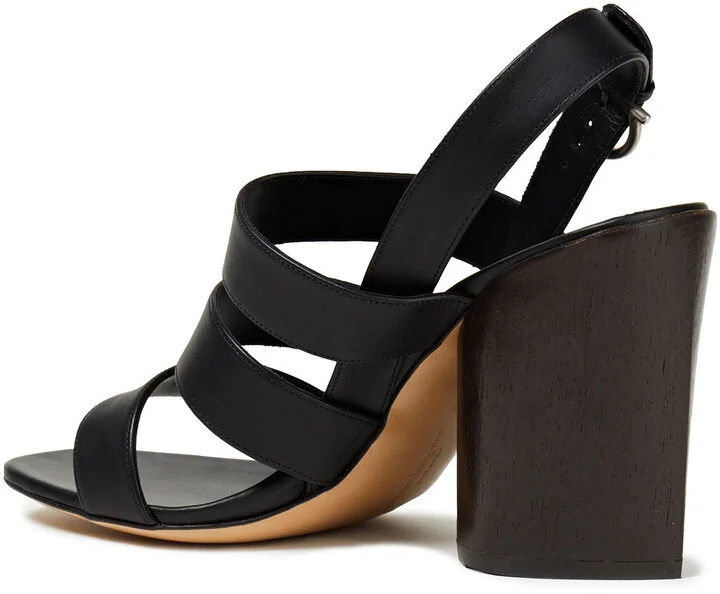 Trezze 85 leather slingback sandals - Image 3