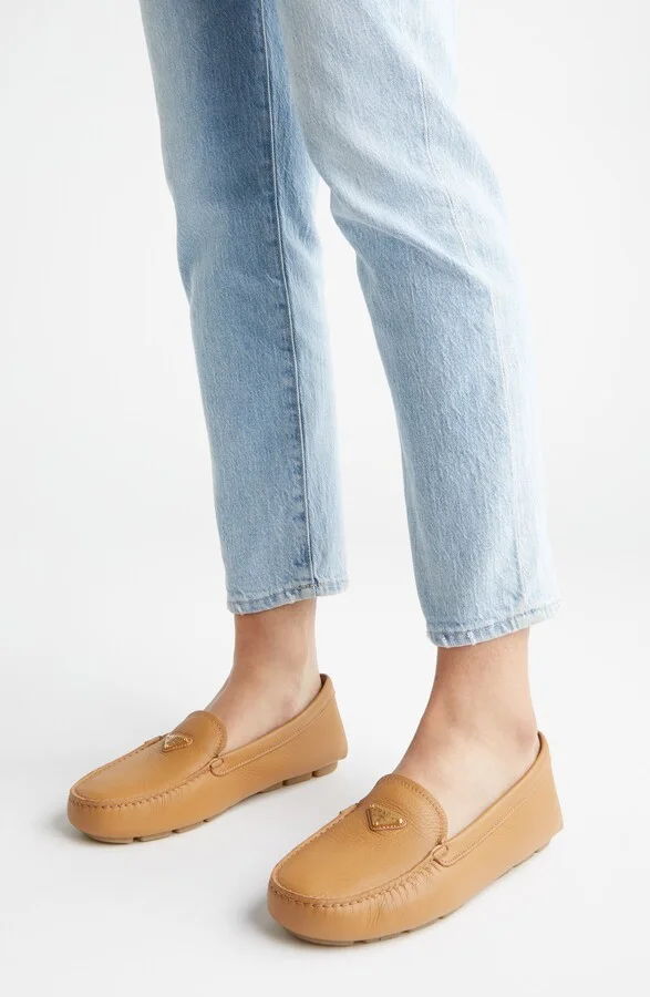 Triangle Logo Driving Loafer - Image 7