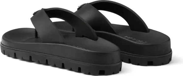 Triangle-Logo Flip Flops - Image 4