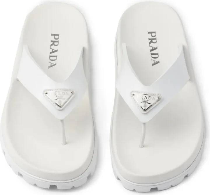Triangle-Logo Flip Flops - Image 3