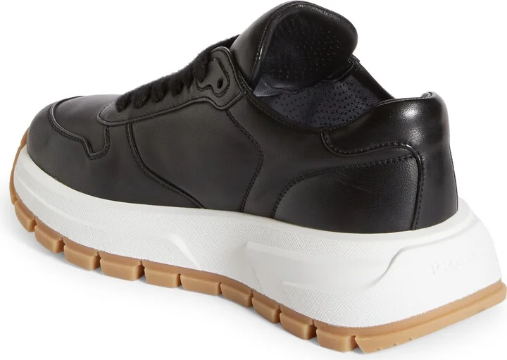 Triangle Logo Lace-Up Sneaker - Image 2