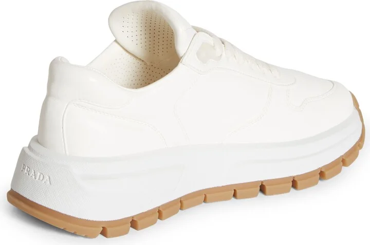 Triangle Logo Lace-Up Sneaker - Image 8