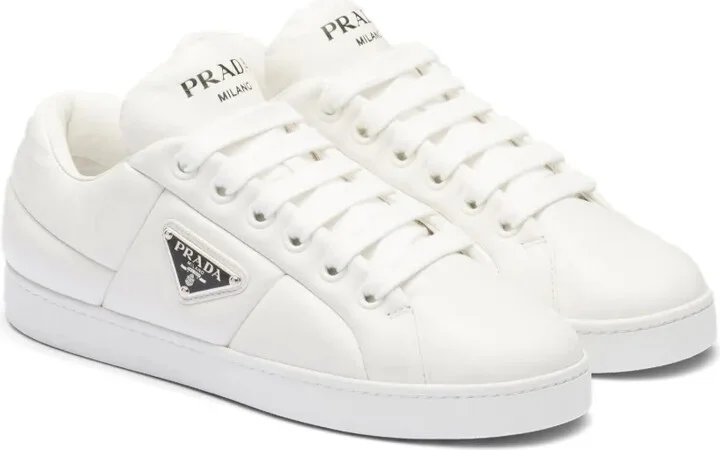 Triangle-Logo Padded Sneakers - Image 2