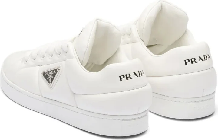 Triangle-Logo Padded Sneakers - Image 3