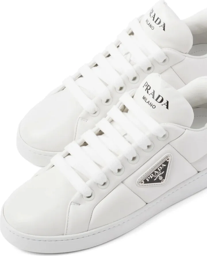 Triangle-Logo Padded Sneakers - Image 5