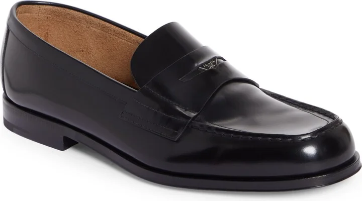 Triangle Logo Penny Loafer