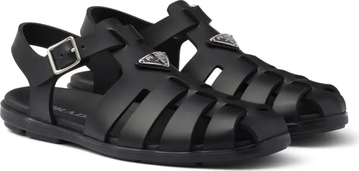 Triangle-Logo Sandals - Image 2