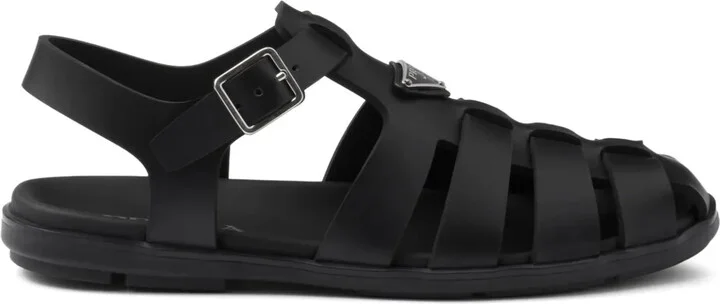 Triangle-Logo Sandals