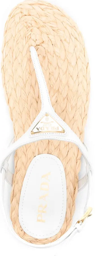 Triangle-Logo Slingback Espadrilles - Image 4