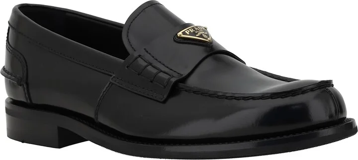 Triangular Plaque Loafers - Image 2