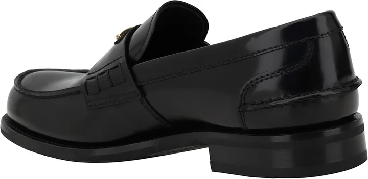 Triangular Plaque Loafers - Image 3