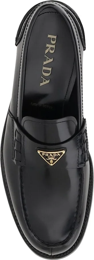 Triangular Plaque Loafers - Image 4