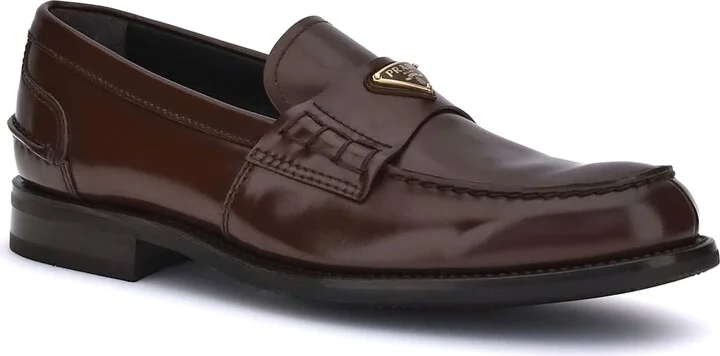 Triangular Plaque Loafers - Image 2