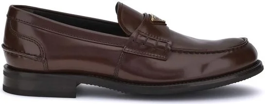 Triangular plaque Men's Loafers