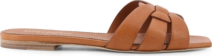 Tribute 05 Flat Leather Sandals