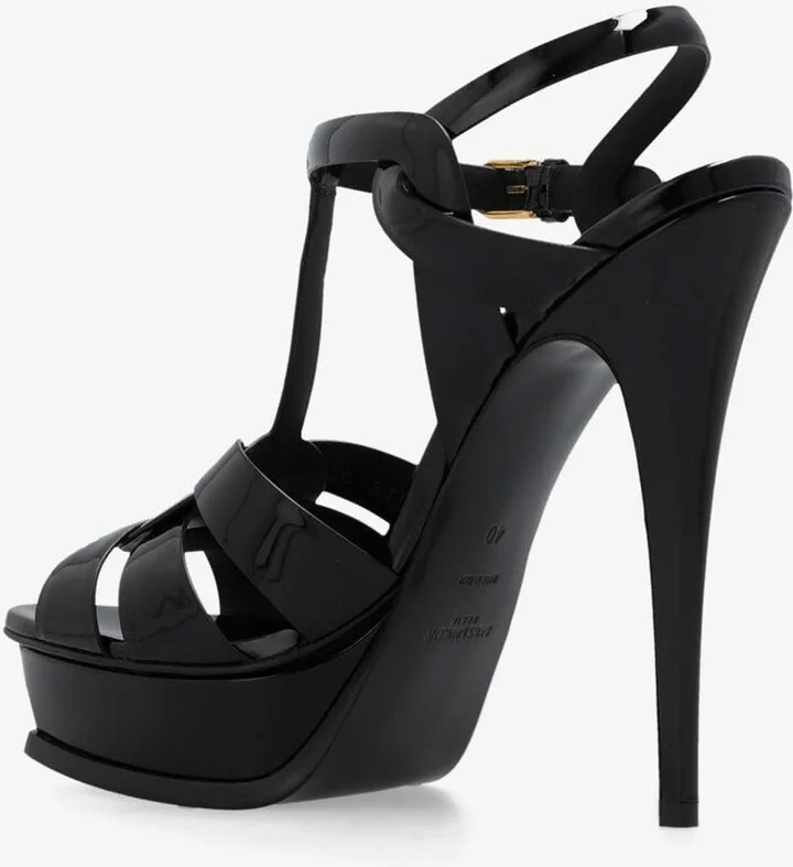 Tribute 135 Platform Sandals in Patent Leather - Image 2